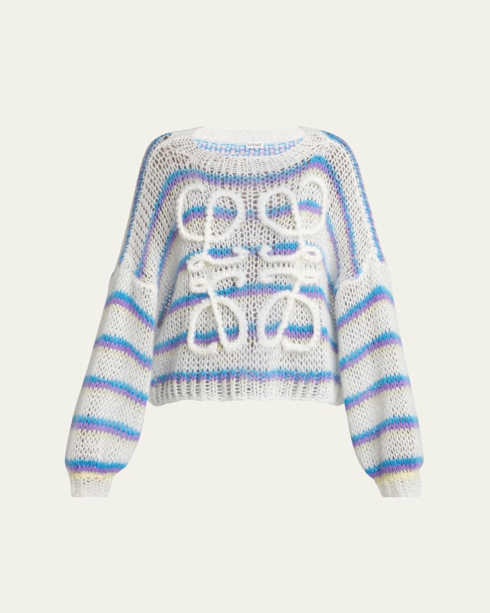 Striped Anagram Sweater